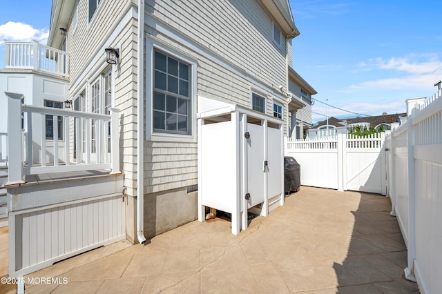 842 E Ave, Bay Head, NJ 08742 - view of patio / terrace featuring a gate
