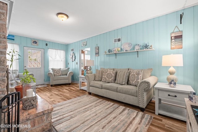 175 W Shore Ave, Bogota, NJ 07603 - living room featuring wood finished floors