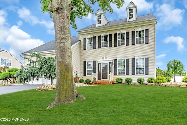 104 Plumstead Dr, Freehold, NJ 07728 - view of front of property with a front lawn