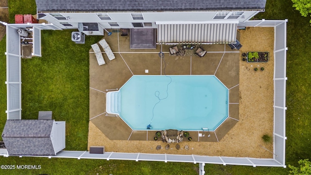 10 Butternut Ln, Bayville, NJ 08721 - bird's eye view of a pool area