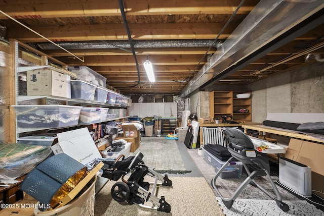 10 Butternut Ln, Bayville, NJ 08721 - view of unfinished basement