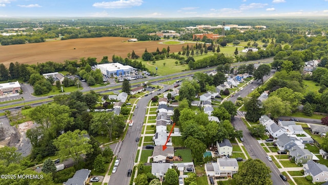 69 Helen Ave, Freehold, NJ 07728 - aerial overview of property's location with nearby suburban area