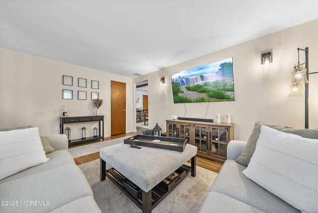 69 Helen Ave, Freehold, NJ 07728 - living area featuring wood finished floors