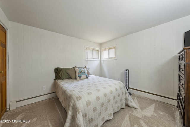 69 Helen Ave, Freehold, NJ 07728 - carpeted bedroom with a baseboard radiator