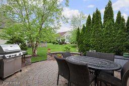 118 Timber Hill Dr, Monroe, NJ 08831 - view of patio / terrace with outdoor dining space and a grill