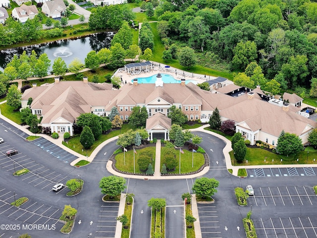 118 Timber Hill Dr, Monroe, NJ 08831 - aerial view of a nearby body of water and a pool