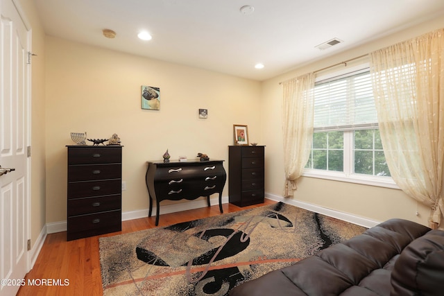 118 Timber Hill Dr, Monroe, NJ 08831 - office area featuring wood finished floors, baseboards, and recessed lighting