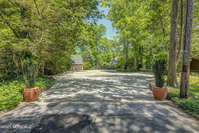 1 Beechwood Ter, Matawan, NJ 07747 - view of concrete driveway