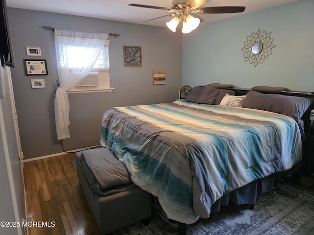 19 Fordham Rd, Jackson, NJ 08527 - bedroom featuring wood finished floors, ceiling fan, and baseboards