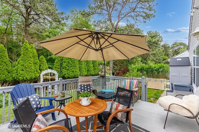 1 Sophia Ct, Toms River, NJ 08757 - view of wooden deck