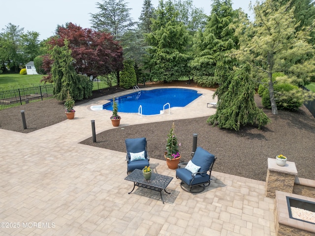 4 Crimson Ln, Freehold, NJ 07728 - view of pool with a patio