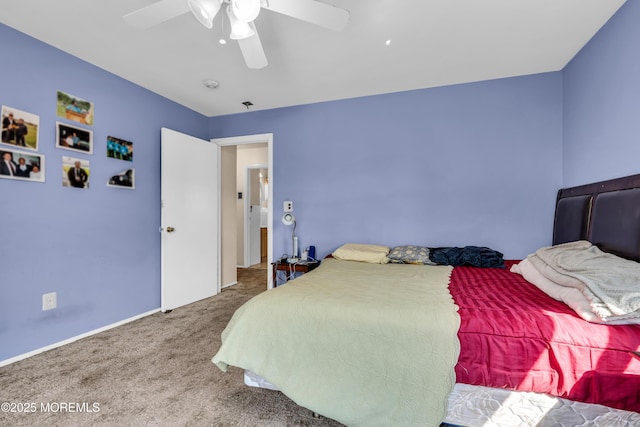 2419 Mallow St, Point Pleasant, NJ 08742 - carpeted bedroom featuring a ceiling fan and baseboards