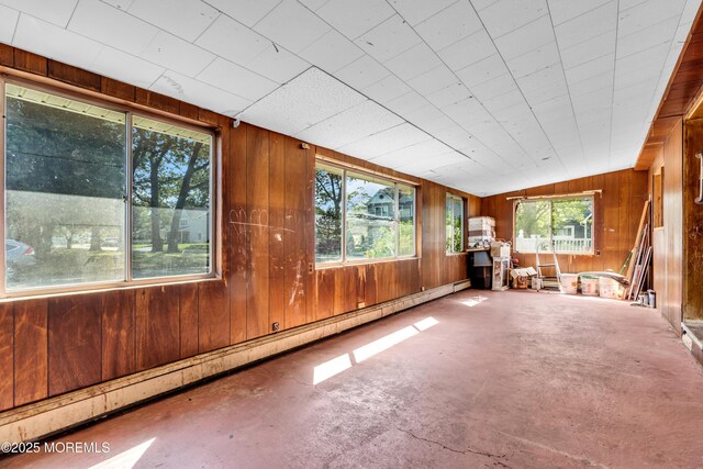 2419 Mallow St, Point Pleasant, NJ 08742 - unfurnished sunroom featuring baseboard heating