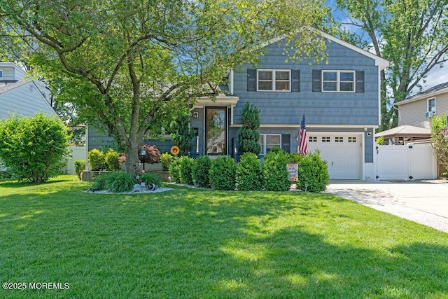 27 Barkalow Ave, Freehold, NJ 07728 - tri-level home featuring an attached garage and driveway