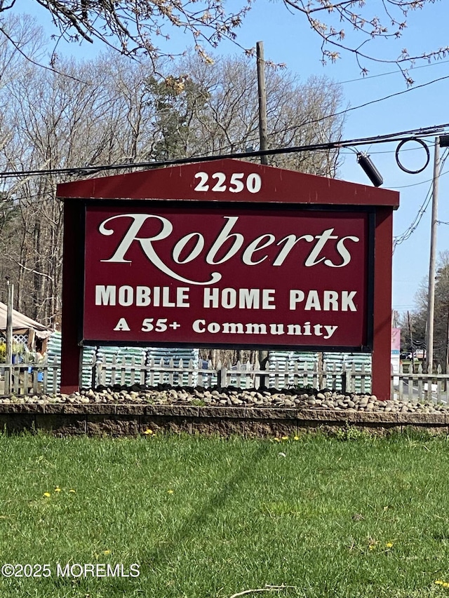46 Roberts Rd, Toms River, NJ 08755 - view of community / neighborhood sign