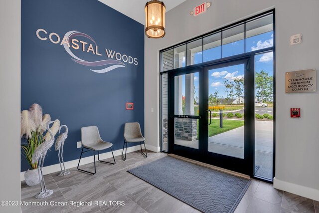 750 Lighthouse Dr Unit 3101, Barnegat, NJ 08005 - building lobby with a high ceiling