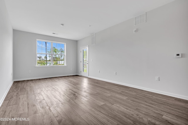 750 Lighthouse Dr Unit 1112, Barnegat, NJ 08005 - empty room featuring dark wood finished floors and baseboards
