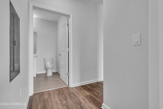 750 Lighthouse Dr Unit 1112, Barnegat, NJ 08005 - corridor featuring wood finished floors and baseboards