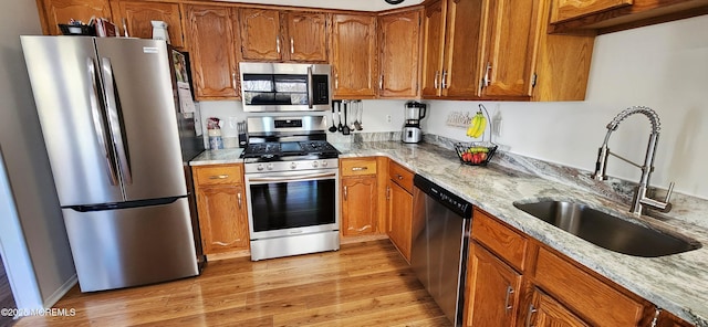 14 Ardsley Ave Unit 64, Whiting, NJ 08759 - kitchen with appliances with stainless steel finishes, a sink, and brown cabinets