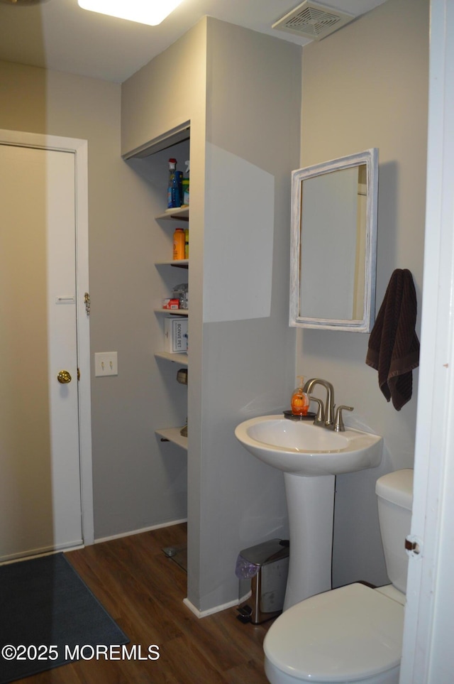 14 Ardsley Ave Unit 64, Whiting, NJ 08759 - bathroom with wood finished floors and toilet