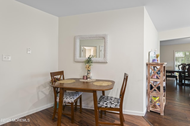 8 Carter Way, Brick, NJ 08723 - dining space featuring baseboards and wood finished floors