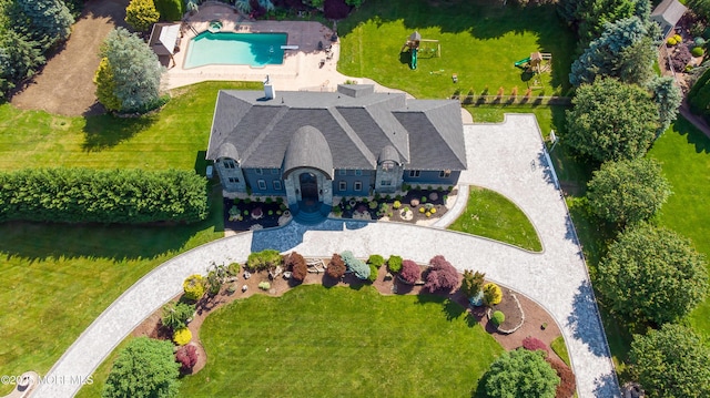 806 Turquoise Trl, Morganville, NJ 07751 - view of subject property with a pool
