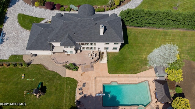 806 Turquoise Trl, Morganville, NJ 07751 - view of property location featuring a pool area