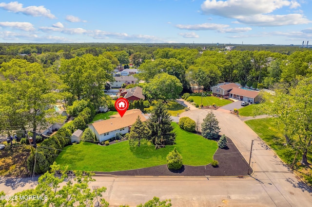 512 Highland Ter, Brick, NJ 08723 - drone / aerial view of a forest