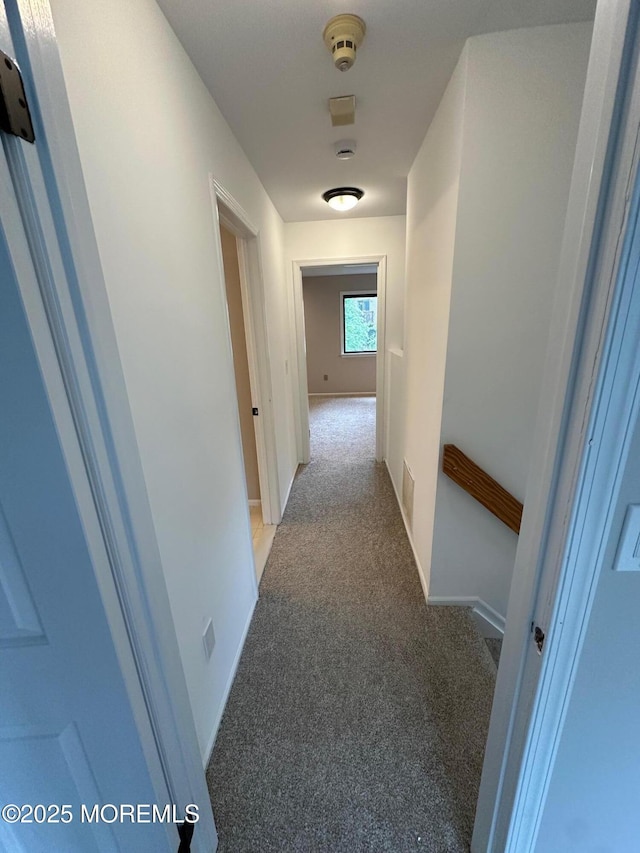 1508 Alpine Trl Unit 1508, Neptune Township, NJ 07753 - hallway with light carpet and baseboards