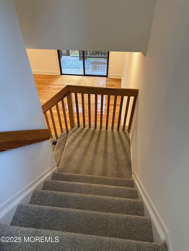 1508 Alpine Trl Unit 1508, Neptune Township, NJ 07753 - staircase featuring baseboards