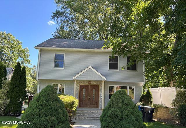 90 Statesir Pl, Red Bank, NJ 07701 - view of colonial inspired home