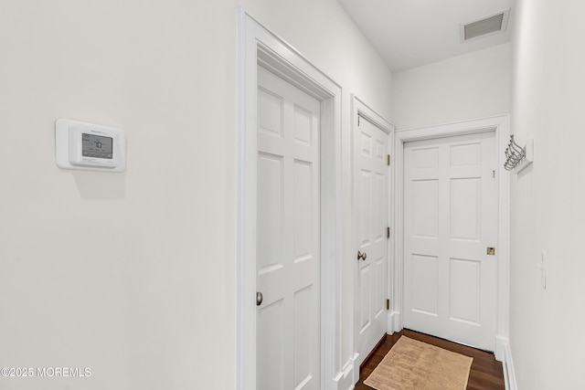 2117 Seagull Ter, Point Pleasant, NJ 08742 - hall featuring dark wood-type flooring