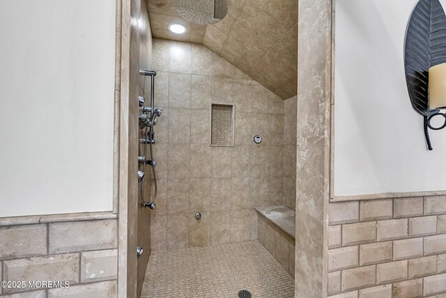 2117 Seagull Ter, Point Pleasant, NJ 08742 - full bathroom with a tile shower