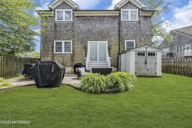 2117 Seagull Ter, Point Pleasant, NJ 08742 - rear view of property with a patio