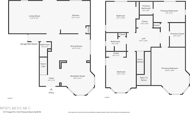 2117 Seagull Ter, Point Pleasant, NJ 08742 - property floor plan