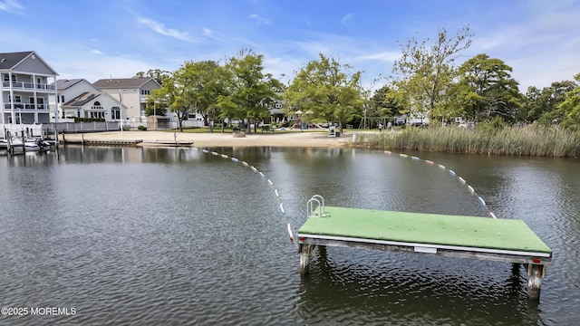 2117 Seagull Ter, Point Pleasant, NJ 08742 - dock featuring a water view