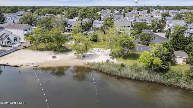 2117 Seagull Ter, Point Pleasant, NJ 08742 - aerial view of property's location with nearby suburban area and a large body of water