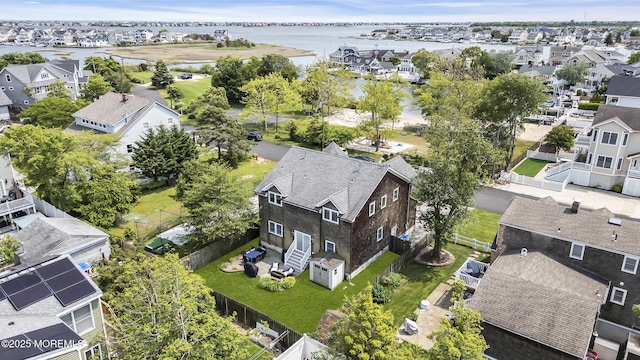 2117 Seagull Ter, Point Pleasant, NJ 08742 - aerial perspective of suburban area featuring a large body of water