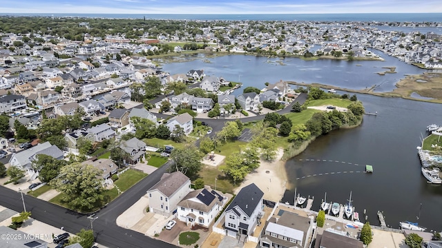 2117 Seagull Ter, Point Pleasant, NJ 08742 - aerial view of property and surrounding area with a nearby body of water and nearby suburban area