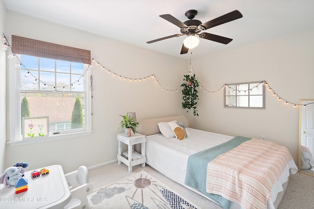 15 Tanglewood Dr, Barnegat, NJ 08005 - carpeted bedroom with baseboards and ceiling fan