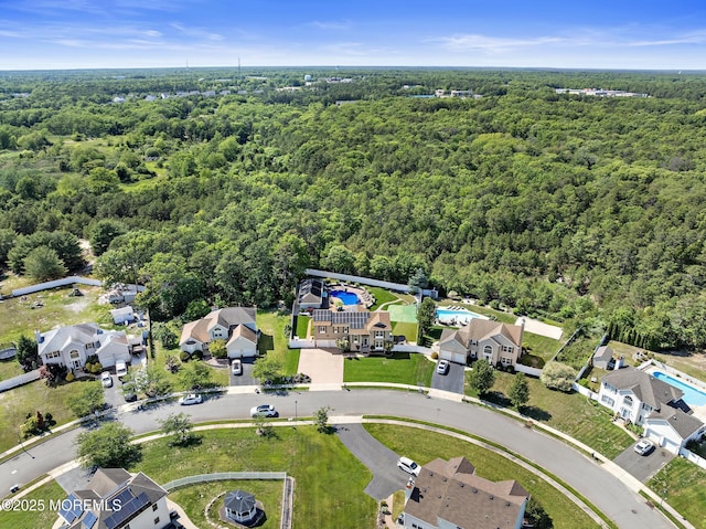 28 Hannah Lee Rd, Barnegat, NJ 08005 - view of property location with a heavily wooded area and nearby suburban area