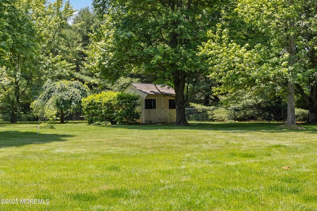 1 Yeger Dr, Upper Freehold, NJ 08501 - view of yard featuring an outdoor structure