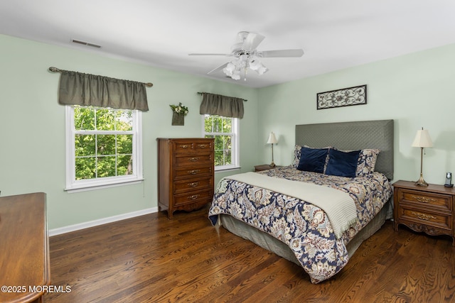1 Yeger Dr, Upper Freehold, NJ 08501 - bedroom featuring wood finished floors, baseboards, and ceiling fan