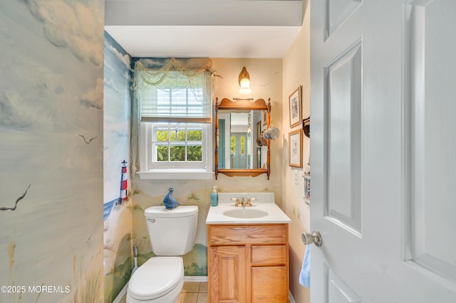 2146 Spruce Dr, Sea Girt, NJ 08750 - bathroom featuring vanity and toilet