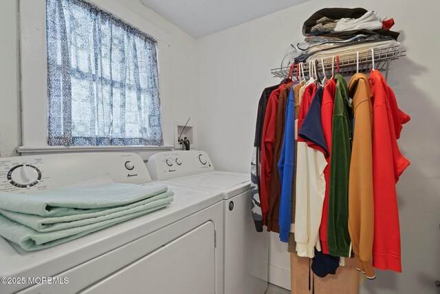1952 Stratford Ave, Neptune Township, NJ 07753 - washroom featuring washer and clothes dryer