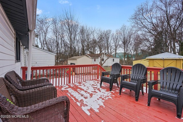 1952 Stratford Ave, Neptune Township, NJ 07753 - view of wooden terrace