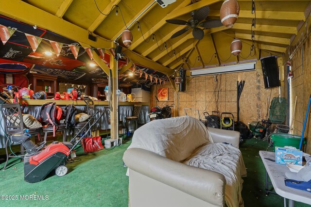 1952 Stratford Ave, Neptune Township, NJ 07753 - storage area featuring ceiling fan