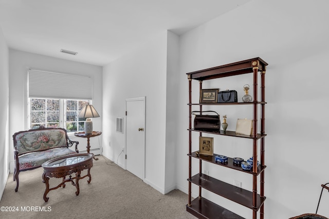 34 Bruns Rd, West Allenhurst, NJ 07711 - sitting room featuring carpet flooring and baseboards