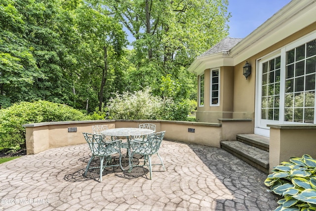 34 Bruns Rd, West Allenhurst, NJ 07711 - view of patio featuring outdoor dining space