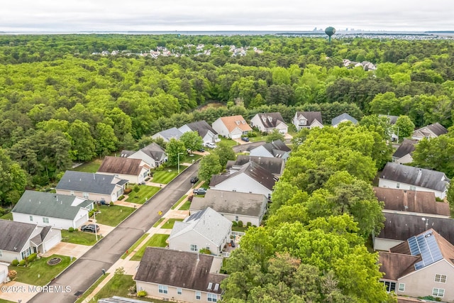 85 Briarwood Dr, Little Egg Harbor, NJ 08087 - aerial perspective of suburban area featuring a heavily wooded area